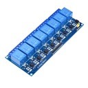 Osemkanálový reléový modul 12V 8x10A 8-cestný