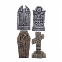 Halloweenske rekvizity náhrobné rekvizity