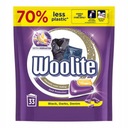 Kapsule Woolite Dark Laundry Capsules, čierne, farba 33