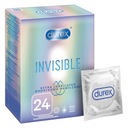 DUREX Invisible lubrikované kondómy 24 ks