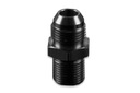 AN6-3/8 NPT adaptér vsuvky samec na samec čierny