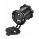 VSTAVANÁ NABÍJAČKA DO AUTO USB QC 3.0 12V 24V VOLTMETER