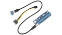 RISER PCI-EXPRESS PCI-E 1x-16x USB 3.0 / VER 009S
