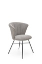 K459 šedá stolička