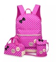 Školský batoh, školská taška pre dievčatko s mašľou