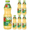 100% šťava Jablko Banán Mrkva Broskyňa 6 x 850 ml Kubuś
