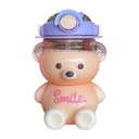 1000 ml Kawaii Bear detská slamková fľaša na vodu pre Gi