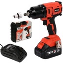 Rázový uťahovák Yato 1/2 700Nm 18V 3,0Ah adaptér 1/4