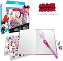 MINNIE MOUSE tajný denník UV pero