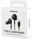 ORIGINÁLNE SLÚCHADLÁ SAMSUNG EO-IC100BB ČIERNY KONEKTOR USB-C DO UŠÍ