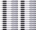 Kancelárske produkty zasúvacie guľôčkové pero 0,7 mm čierne x50