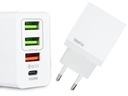 NABÍJAČKA CUBUS USB 4 PORTOVÝ ADAPTÉR QC TYP-C PD