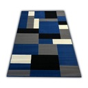 HUSTÝ ŠTÝLOVÝ KOBEREC 120x170 PATCHWORK CANVAS MIX