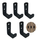 SET NÁSTENNÉ VEŠIAČKY HÁČKOVÉ LAMPY HALLEY 5X