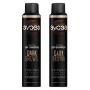 Syoss Brown suchý šampón hnedý pre brunetky 2x200