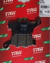 ZADNÉ BRZDOVÉ DESTIČKY TRW HONDA XL650 V Transalp 99-07
