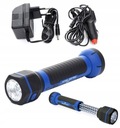DIELENSKÁ LAMPA 30+6 LED VÝSUVNÁ 230/12V