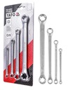 TORX KRÚŽKOVÉ KĽÚČE E6-E24 sada 4ks YATO YT-0530