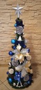 KUŽEL Vianočný stromček ODEVÝ s LED dekoráciou 40 cm HOTOVÝ