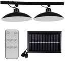 2x LUSTRE SOLÁRNE ZÁVISNÉ LAMPA STRONG OUTDOOR