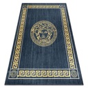 Protišmykový umývateľný koberec Versace 80x150