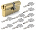 Gerda vložka 20 KEYS, 30/40, 30x40, 20 KEYS MOSADZ.