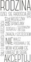 Nápis na nálepke na stenu - Podeľte sa o radosť.. 129