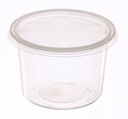 Okrúhle NÁDOBY + vrchnák 400ml nádoba 100 ks
