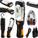 BATERKA OTOČNÁ DIELENSKÁ LAMPA 360* MAGNETICKÁ S HÁČKOM USB LED 280LM