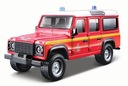 Land Rover Defender 110 1:50 policajný strážca Bburago