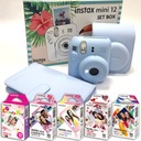 Fotoaparát Fujifilm Instax Mini 12 Blue + Album + Puzdro + 50 fotiek