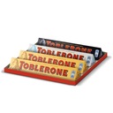 Toblerone sada mliečna, biela, tmavá, 400g