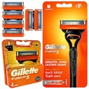 6 x nábojnice s čepeľou Gillette Fusion5, nože plus holiaci strojček Fusion 5