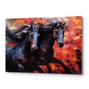 Obraz na plátne do obývačky Animal Horses OB0001_30x40