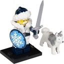 LEGO MINIFIGURE Snow Guardian Husky col22-4