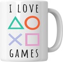 HRNČEK HRY MILUJEM HRY PS4 PS5 XBOX 330 ML DARČEK