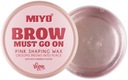 Miyo Brow Must Go On Wax Vosk na úpravu obočia