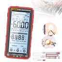 DIGITÁLNY MULTIMETROVÝ TESTER 6000 COUNTMETER, INTELIGENTNÉ MERANIE, ODPOR
