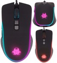 HERNÁ MYŠ PRE HRÁČOV LED RGB 2400DPI