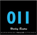 Struny na elektrickú gitaru HARLEY BENTON 11-52