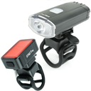 Set, Sada USB bicyklových lámp 150 lm, 100 lm