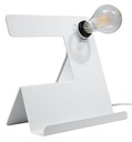 Stolná lampa INCLINE biela E27 1x60W IP20 SOLLUX