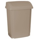 Kuchynský odpadkový kôš 25L, béžový