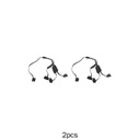 2x One Piece OBD2 3 To From To Connector Cable