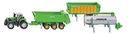 Siku Super - Traktor s návesom a nádržou S1848