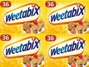 4x450g WEETABIX Raňajkové cereálie UK diét