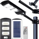 VEĽKÁ VÝKONNÁ PULIČNÁ LAMPA SOLÁRNA ZÁHRADNÁ LAMPA SENZOR POHYBU DIAĽKOVÉ OVLÁDANIE IP65