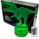 Dinosaur T-rex XL 3D LAMP nočná LED lampa