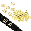 CLAMP BEADS BRIDGE DREADS GOLD 30 ks