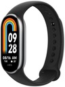 Smartband Xiaomi Mi Band 8 čierny Bluetooth SpO2 5 ATM